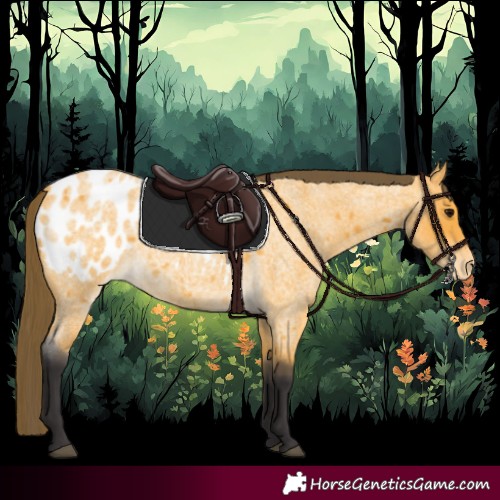 Horse Color:Buckskin Roan Appaloosa
