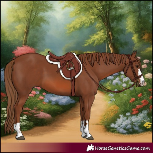 Horse Color:Chestnut 
