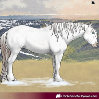 Horse Color:White Spotted Liver Red Dun Splash Appaloosa Brindle 