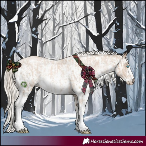 Horse Color:Chocolate Palomino Pearl Sabino Varnish Rabicano and Chocolate Palomino Pearl Sabino Varnish Rabicano