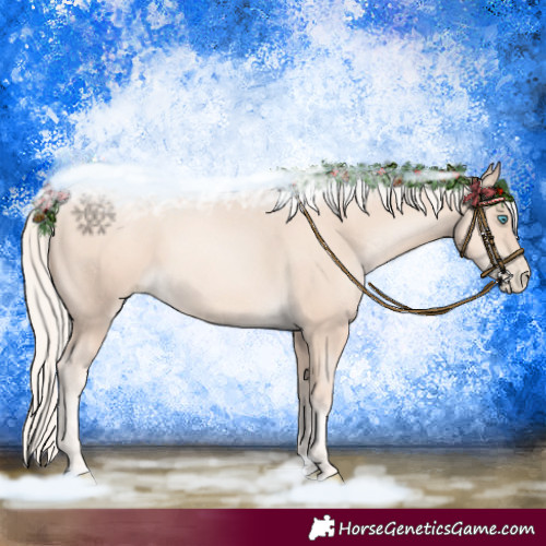 Horse Color:Gold Cream Champagne Pearl 