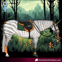 Horse Color:Silver Smoky Blue Roan
