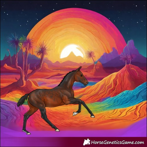 Horse Color:Bay 