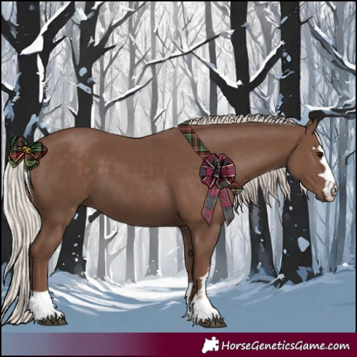 Horse Color:Silver Black 