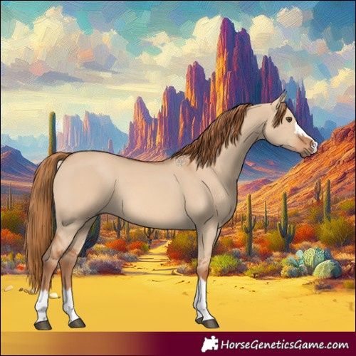 Horse Color:Red Dun 