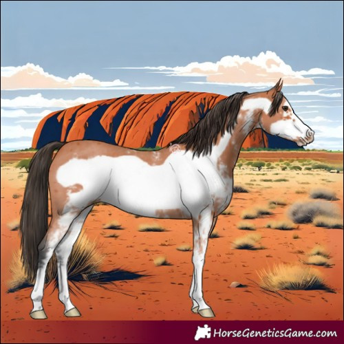 Horse Color:Bay Sabino Frame 