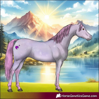 Horse Color:Watercolor Buckskin Dun 