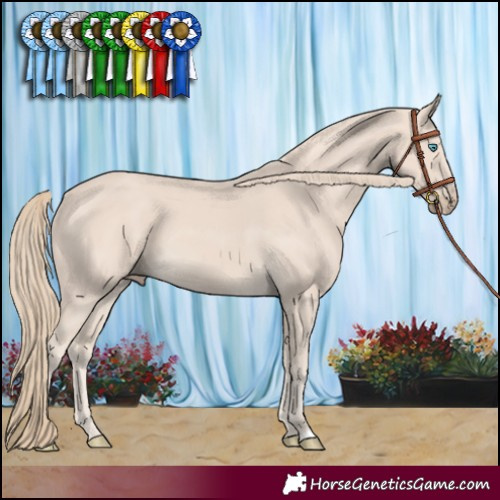 Horse Color:Smoky Creme 