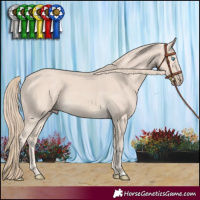 Horse Color:Smoky Creme 
