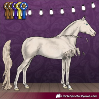 Horse Color:Smoky Creme 