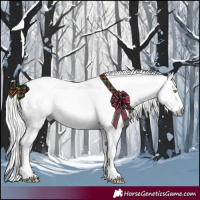 Horse Color:Gray Amber Champagne Tobiano  and Gray Amber Champagne Tobiano 