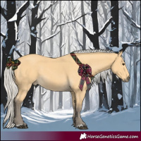 Horse Color:Silver Buckskin  and Silver Buckskin Rabicano 