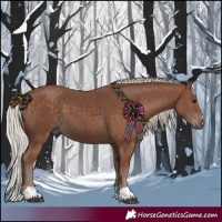 Horse Color:Silver Black 