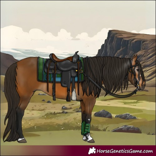 Horse Color:Gray Buckskin