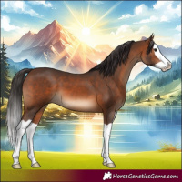 Horse Color:Brown Splash 