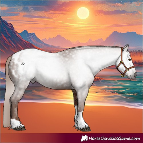 Horse Color:Gray Chestnut Tobiano Appaloosa 