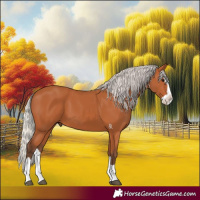 Horse Color:Silver Bay Splash 