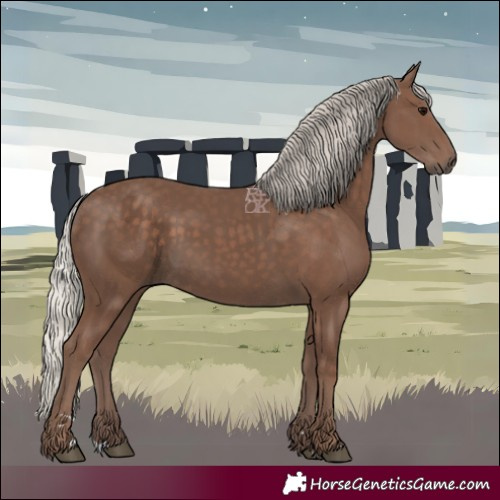 Horse Color:Silver Black 
