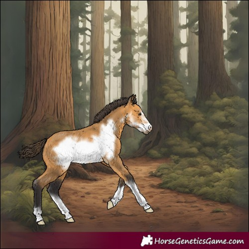 Horse Color:Buckskin Frame 