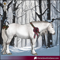 Horse Color:Gray Silver Blue Roan Sabino 