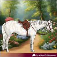 Horse Color:Cremello Appaloosa