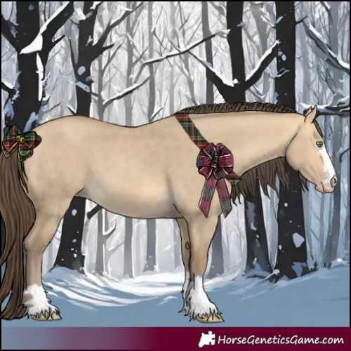 Horse Color:Sable Cream Champagne Dun 