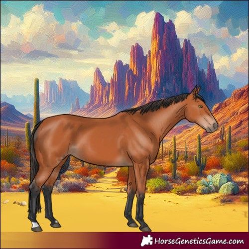 Horse Color:Bay 