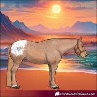 Horse Color:Chestnut Appaloosa 