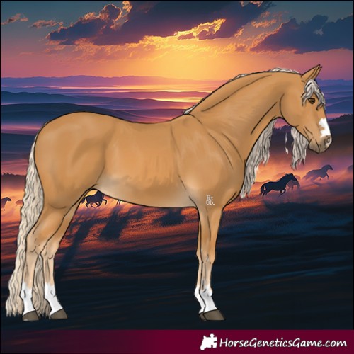 Horse Color:Palomino