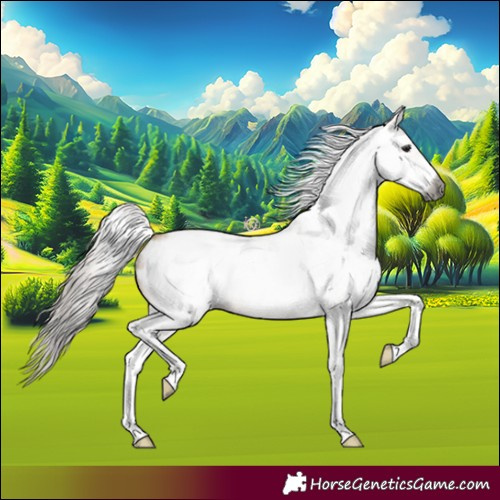Horse Color:Gray White Spotted Buckskin Roan Appaloosa 