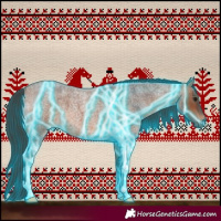 Horse Color:Thunderstruck Bay Roan