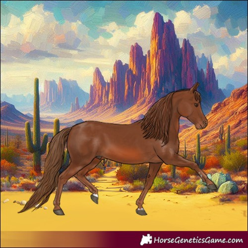 Horse Color:Chestnut 