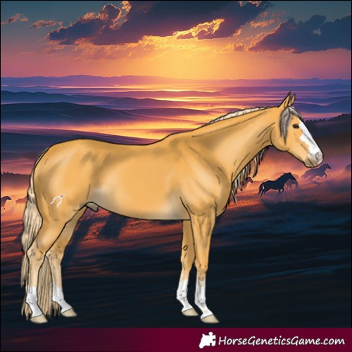 Horse Color:Palomino 