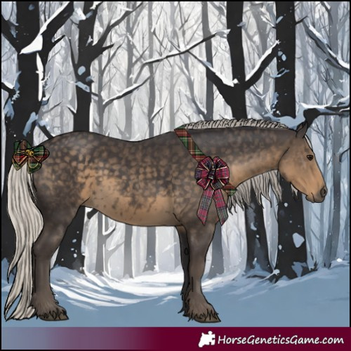 Horse Color:Silver Smoky Black 