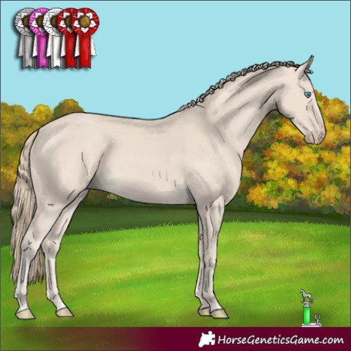 Horse Color:Smoky Creme 