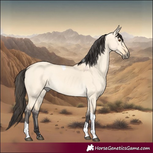 Horse Color:Buckskin Dun Tobiano 