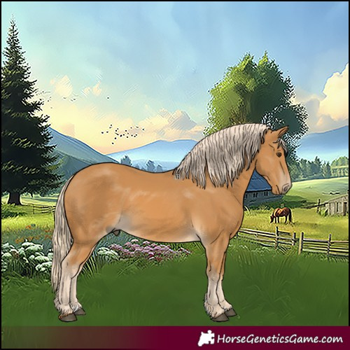Horse Color:Palomino 
