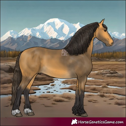 Horse Color:Buckskin 
