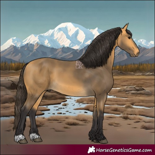 Horse Color:Buckskin 