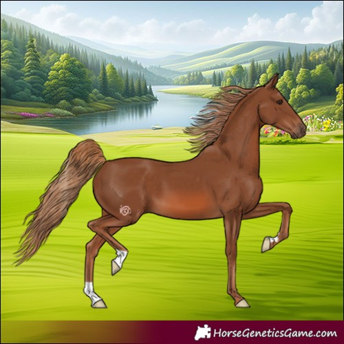 Horse Color:Chestnut 