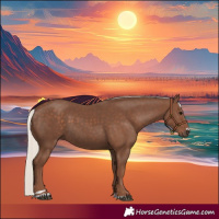 Horse Color:Silver Black 