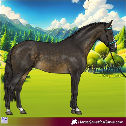 Horse Color:Buckskin 