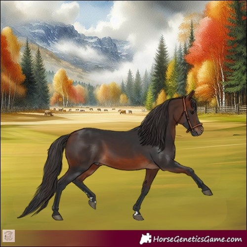 Horse Color:Bay 