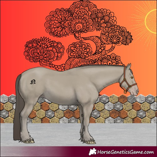 Horse Color:Classic Cream Champagne