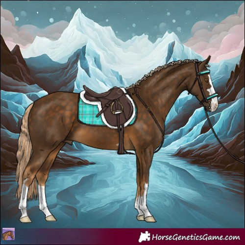 Horse Color:Chocolate Palomino 