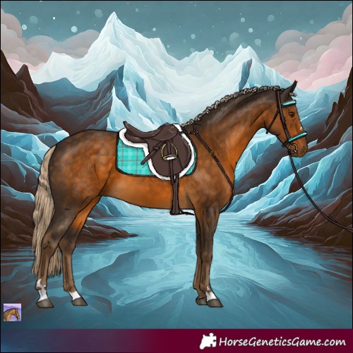 Horse Color:Chocolate Palomino 