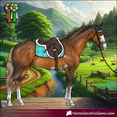 Horse Color:Chocolate Palomino