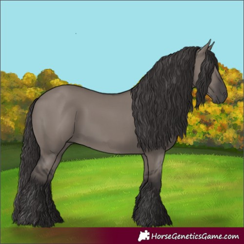 Horse Color:Smoky Grullo 
