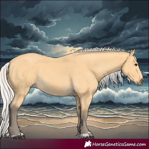 Horse Color:Silver Buckskin 