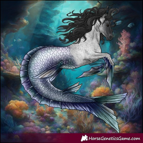 Horse Color:Blue Roan Tobiano 